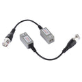 2 PCS HD 202P Coaxial CVI/TVI/AHD 1CH Transceptor Pasivo Balun de Vídeo, 202P