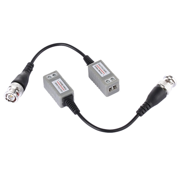 2 PCS HD 202P Coaxial CVI/TVI/AHD 1CH Transceptor Pasivo Balun de Vídeo, 202P
