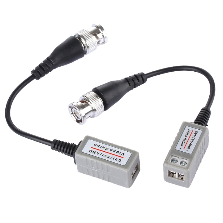 2 PCS HD 202P Coaxial CVI/TVI/AHD 1CH Transceptor Pasivo Balun de Vídeo, 202P