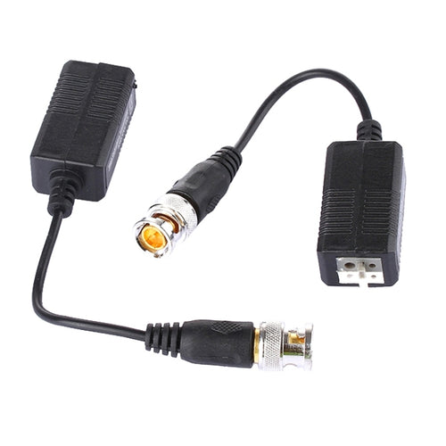 2 PCS HD 205C Coaxial CVI/TVI/AHD 1CH Transceptor Pasivo Balun de Vídeo, 205C