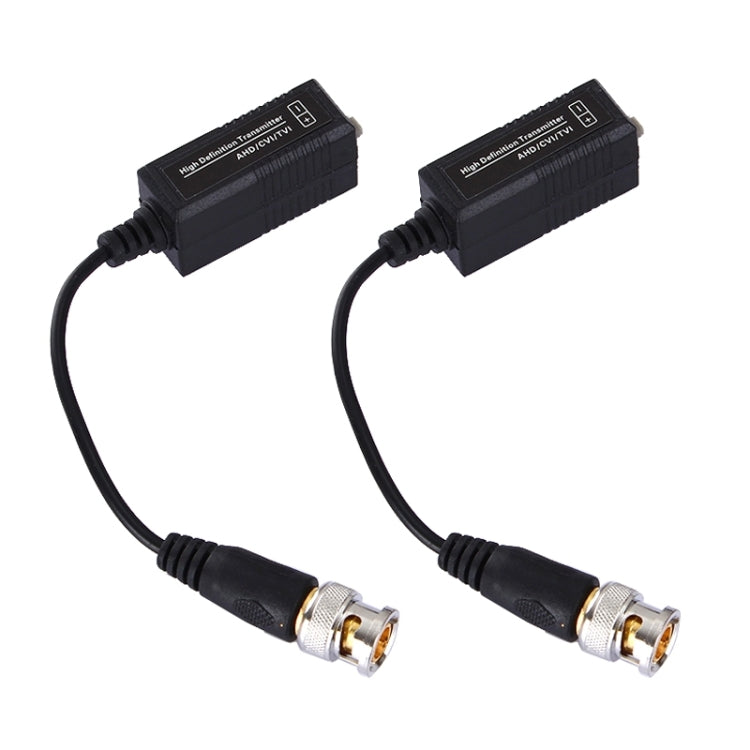 2 PCS HD 205C Coaxial CVI/TVI/AHD 1CH Transceptor Pasivo Balun de Vídeo, 205C