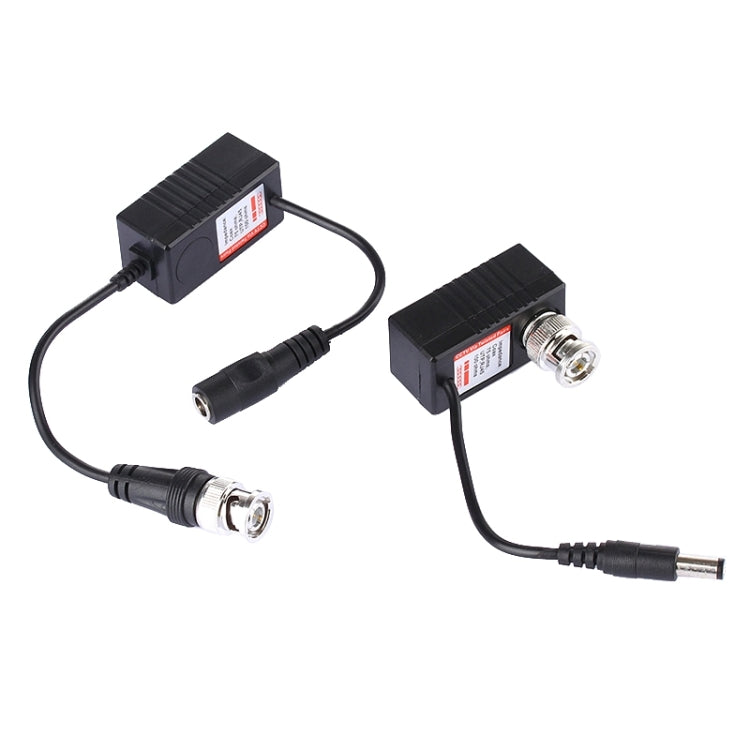 2 PCS HD 213A Coaxial CVI/TVI/AHD Transceptor Balun de potencia de audio y vídeo, 213A