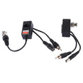 2 PCS HD 213B-C Coaxial CVI/TVI/AHD Transceptor Balun de potencia de audio y vídeo, 213B-C