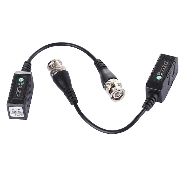 2 PCS HD 302B Coaxial CVI/TVI/AHD 1CH Transceptor Pasivo Balun de Vídeo, 302B