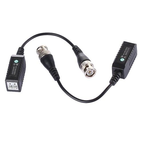 2 PCS HD 302B Coaxial CVI/TVI/AHD 1CH Transceptor Pasivo Balun de Vídeo, 302B