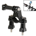 Soporte universal para tija de sillín de manillar de bicicleta para GoPro Hero11 Black / HERO10 Black /9 Black /8 Black /7/6/5/5 Session /4 Session /4/3+ /3/2/1, DJI Osmo Action y otras cámaras de acción, Universal Bike Handlebar