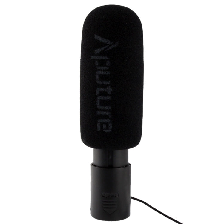 Micrófono de escopeta de condensador direccional Aputure V-MIC D1, compatible con giro de 360 grados/inclinación de 180 grados