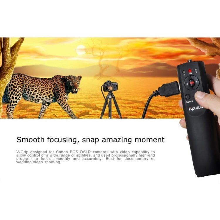 Aputure VG-1 V-Grip Control Remoto de Enfoque USB para Cámara/Vídeo