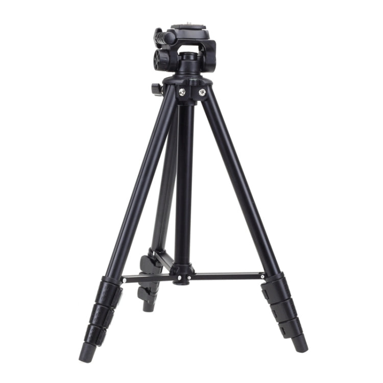 YUNTENG VCT-681 Soporte para trípode para cámaras SLR / Micro-SLR / Digital de 138 cm, Patas de Aluminio Plegables de 4 Secciones, Adecuado para Canon / Nikon / Panasonic / Pentax / Casio / Sony / Fuji (Capacidad de Carga: 3 kg)