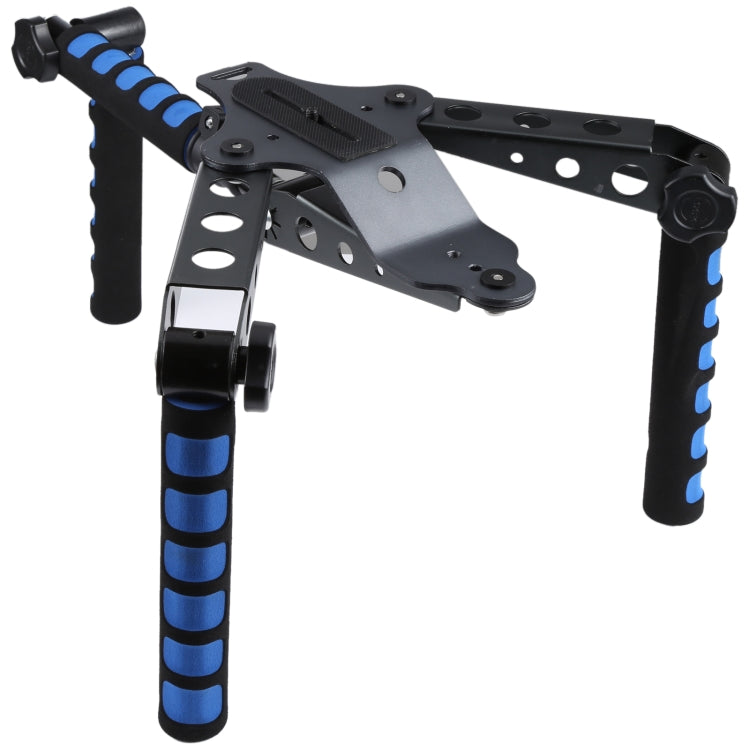 Plataforma de hombro multifunción para cámaras DSLR