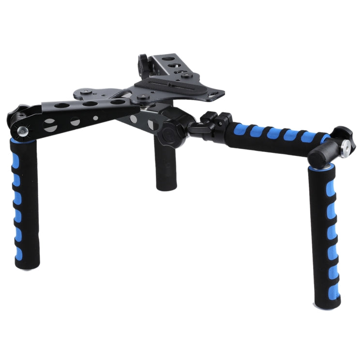Plataforma de hombro multifunción para cámaras DSLR