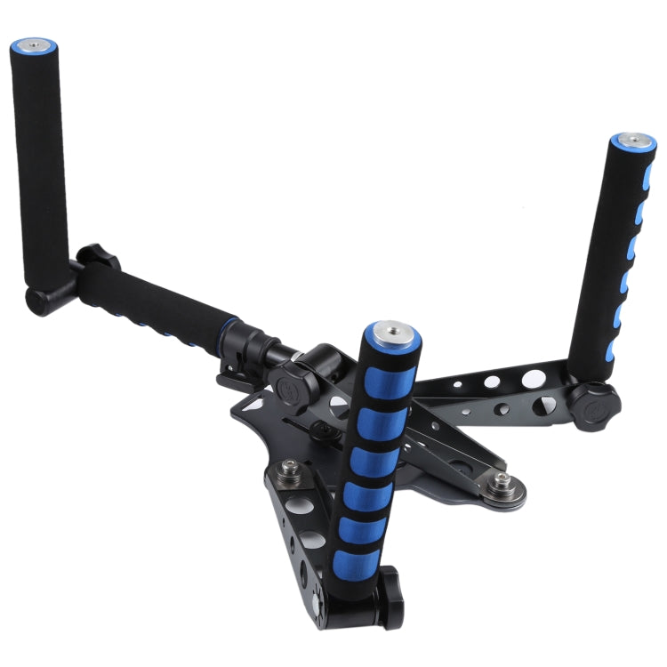 Plataforma de hombro multifunción para cámaras DSLR