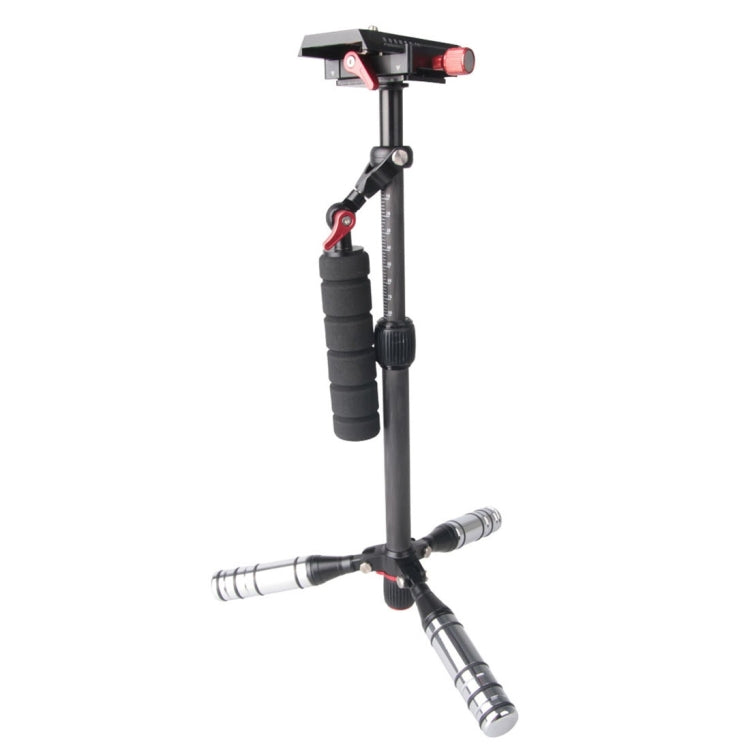 Estabilizador profesional deslizante de fibra de carbono con placa ajustable Letspro para cámara/DV/DSLR/videocámara (SK-500)