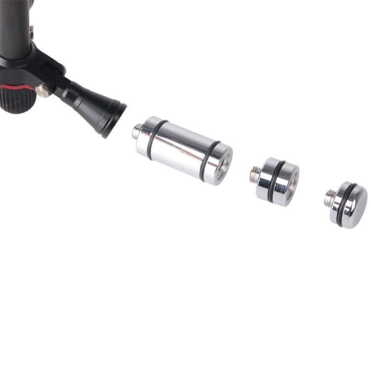 Estabilizador profesional deslizante de fibra de carbono con placa ajustable Letspro para cámara/DV/DSLR/videocámara (SK-500)