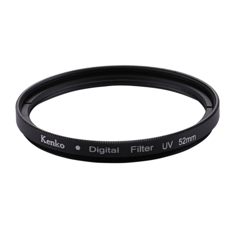 Filtro UV de lente de marco de aleación de aluminio para cámara digital de 52 mm, 52mm
