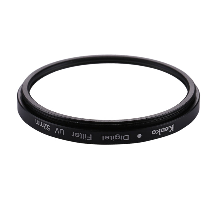 Filtro UV de lente de marco de aleación de aluminio para cámara digital de 52 mm, 52mm