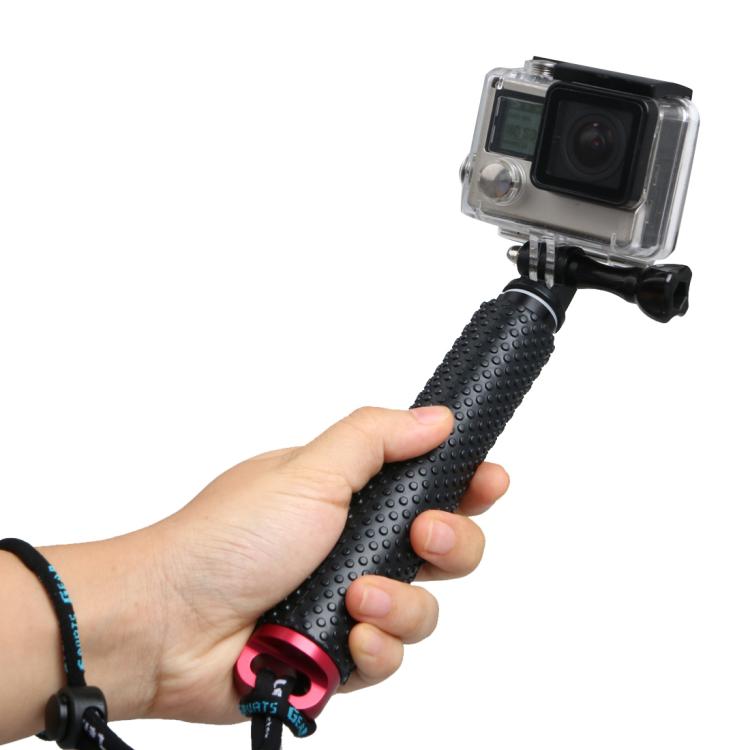 Monopié de poste extensible de mano de 49 cm con tornillo para GoPro Hero11 Black / HERO10 Black / HERO9 Black /HERO8 / HERO7 /6/5/5 Session /4 Session /4/3+ /3/2/1, Insta360 ONE R, DJI Osmo Actiony otras cámaras de acción, Max Length: 49cm(Silver)    ...