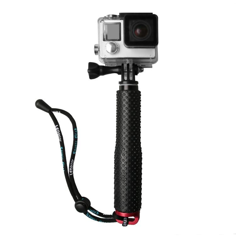 Monopié de poste extensible de mano de 49 cm con tornillo para GoPro Hero11 Black / HERO10 Black / HERO9 Black /HERO8 / HERO7 /6/5/5 Session /4 Session /4/3+ /3/2/1, Insta360 ONE R, DJI Osmo Actiony otras cámaras de acción, Max Length: 49cm(Silver)    ...