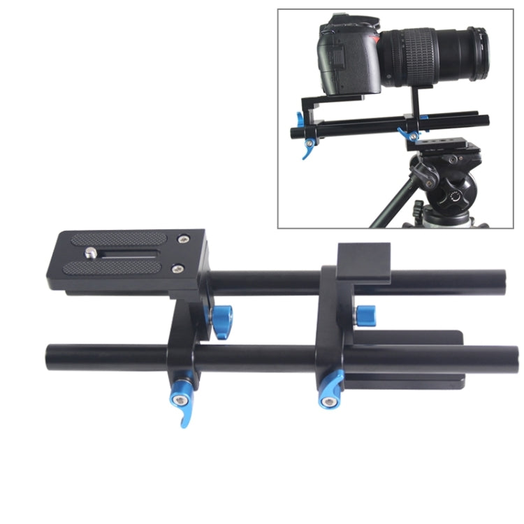 YEANGU YLG1005A Varilla de riel de liberación rápida de 15 mm para cámaras SLR, YLG1005A
