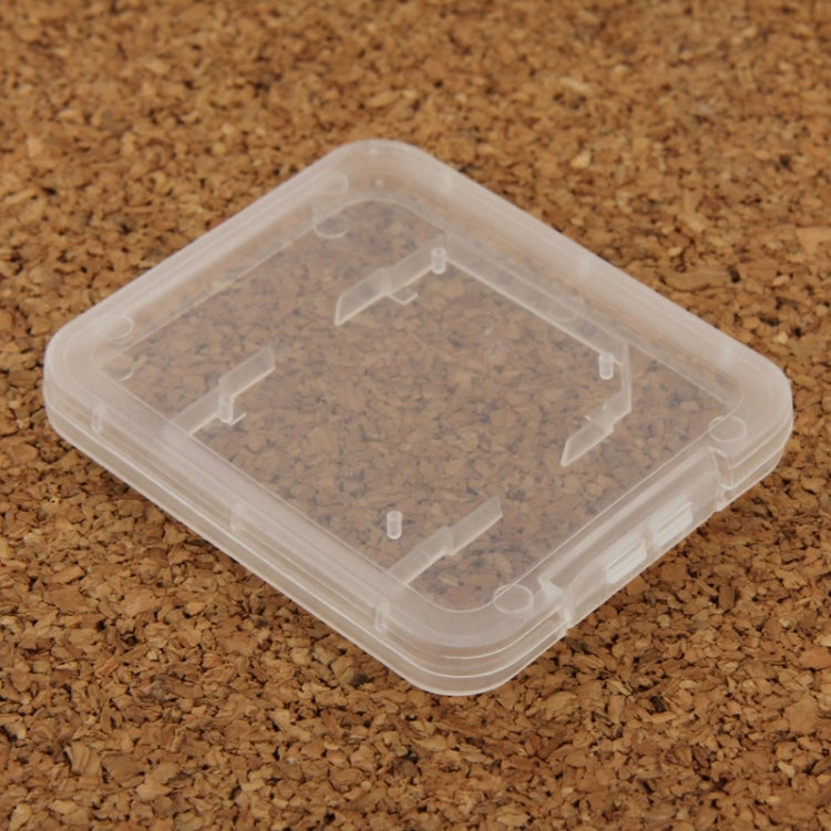 Caja de tarjeta de almacenamiento de plástico transparente de 100 piezas para tarjeta de memoria Digital segura/tarjeta SD, SD Card