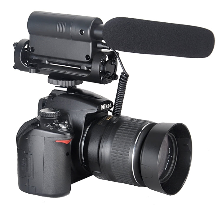 TAKSTAR SGC-598 Micrófono dedicado para entrevista de fotografía profesional para videocámaras DSLR y DV