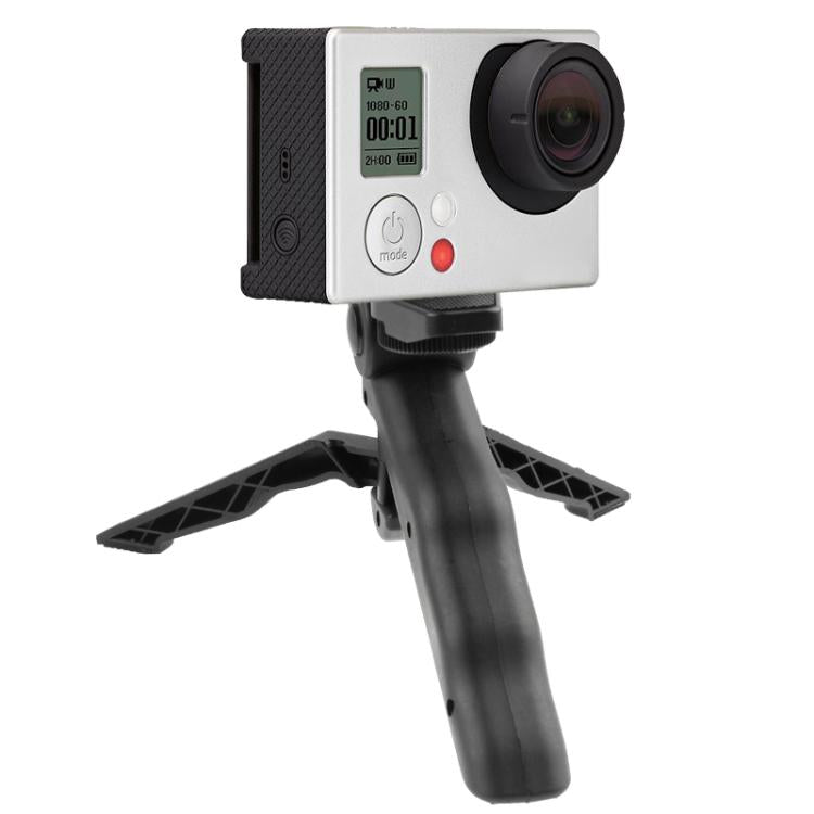 Trípode de rotación con soporte de escritorio plegable portátil para GoPro HERO11 Black/HERO9 Black /HERO8 Black /7/6/5/5 Session/4/3+/3/2/1, DJI Osmo Action, Xiaomi Xiaoyi, cámara SJCAM, Desktop Stand