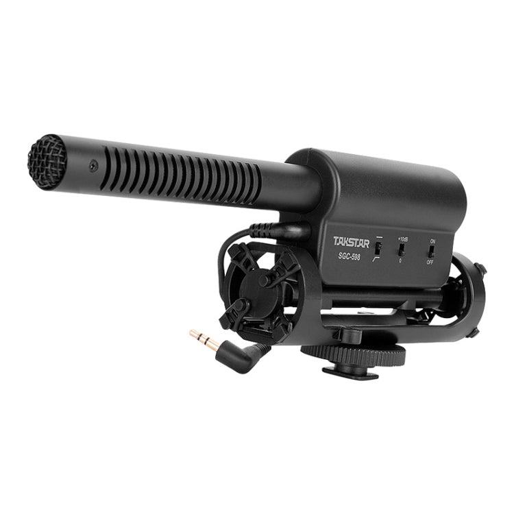 Micrófonos de grabación de condensador SGC-598, micrófonos dedicados para entrevistas de fotografía profesional para videocámaras DSLR y DV