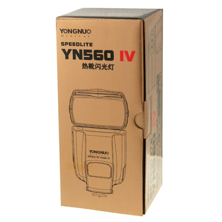 YONGNUO YN-560IV Flash inalámbrico Speedlite para Nikon Canon Pentax Olympus RF602, YN-560IV