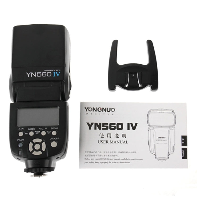 YONGNUO YN-560IV Flash inalámbrico Speedlite para Nikon Canon Pentax Olympus RF602, YN-560IV