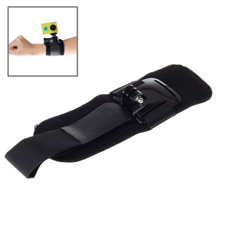XM28 Cinturón de brazo de rotación de 360 grados / Correa de muñeca + Soporte de conector para cámara deportiva Xiaomi Yi, XM28