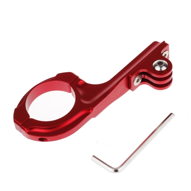Soporte para manillar de bicicleta con soporte de conector para cámara deportiva Xiaomi Yi (XM34), Connector Mount (Red), Connector Mount (Black)