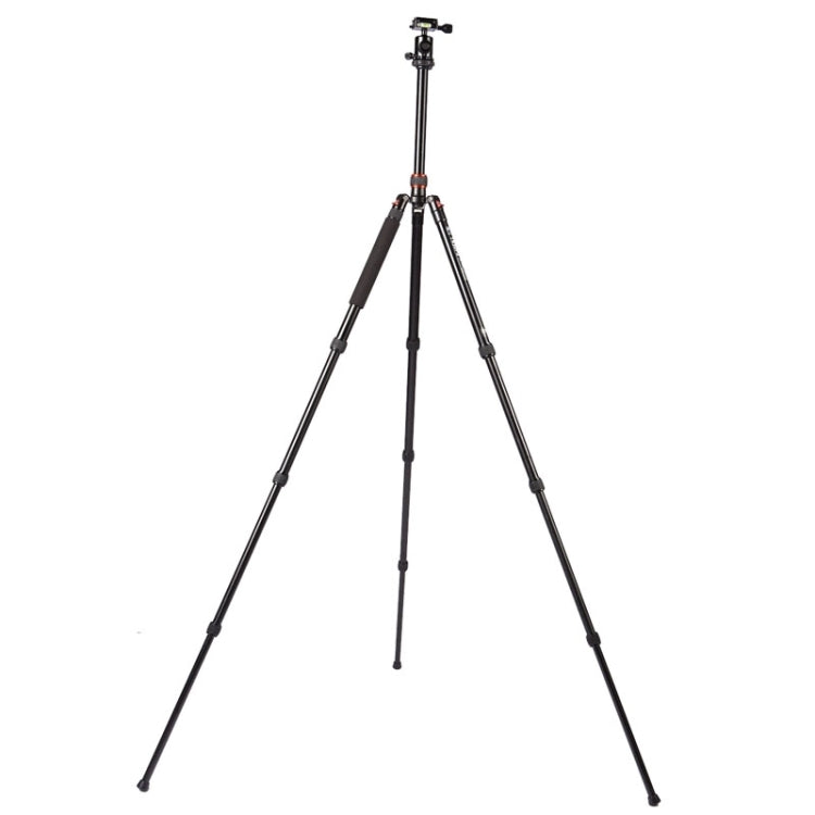 Triopo MT-2504C Trípode de aluminio portátil ajustable con rótula de bola NB-1S para cámara Canon Nikon Sony DSLR, MT-2504C (Black), MT-2504C (Gold)