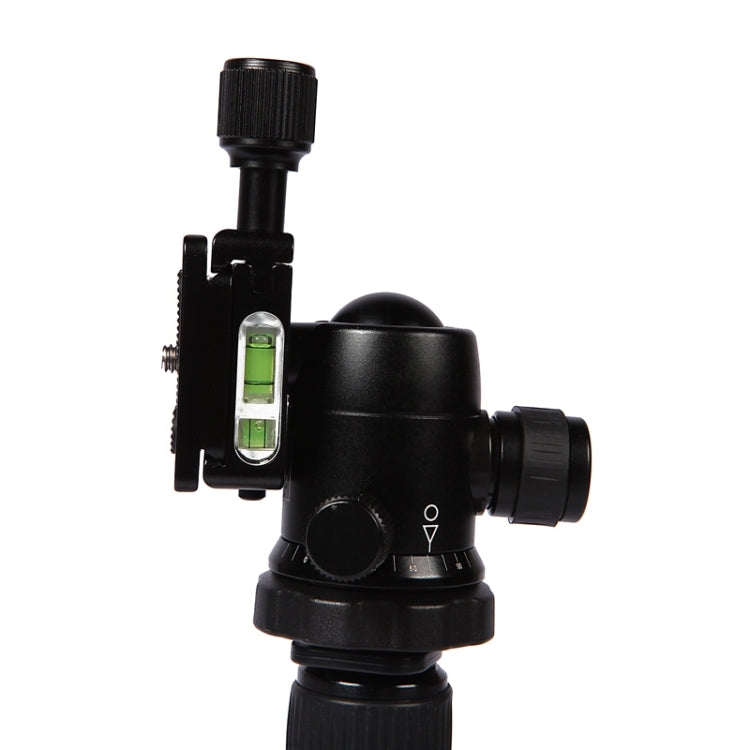 Triopo GT-2505x8.C Trípode de fibra de carbono portátil ajustable con rótula de bola de aluminio B-1 para cámara Canon Nikon Sony DSLR, GT-2505x8.C (Black), GT-2505x8.C (Gold)