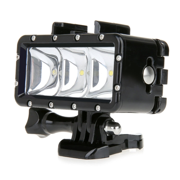 SupTig 30M Luz de video impermeable 300LM para GoPro Hero11 Black / HERO10 Black / HERO9 Black /HERO8 / HERO7 /6/5/5 Session /4 Session /4/3+ /3/2/1, Insta360 ONE R, DJI Osmo Action yOtras cámaras de acción, Video Light