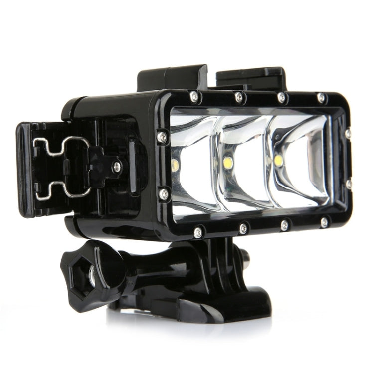 SupTig 30M Luz de video impermeable 300LM para GoPro Hero11 Black / HERO10 Black / HERO9 Black /HERO8 / HERO7 /6/5/5 Session /4 Session /4/3+ /3/2/1, Insta360 ONE R, DJI Osmo Action yOtras cámaras de acción, Video Light