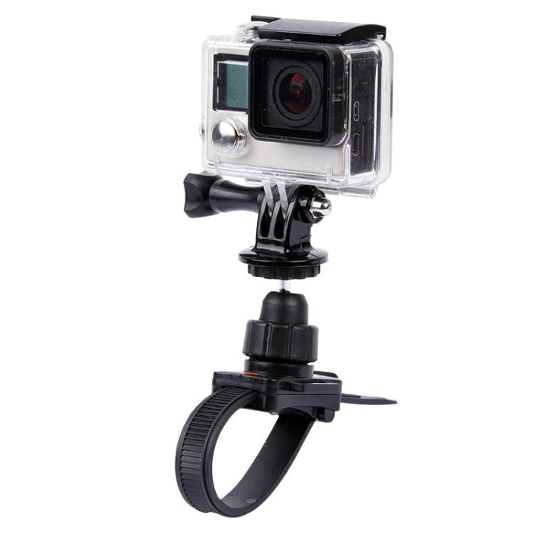 Soporte para trípode para cámara con correa para la cabeza/casco para GoPro HERO4 / 3+ / 2 y 1, XiaoMi YI, SJCAM SJ4000 / SJ5000 / SJ6000 / SJ7000 / Kjstar Sport Camera, Camera Mount Tripod Holder