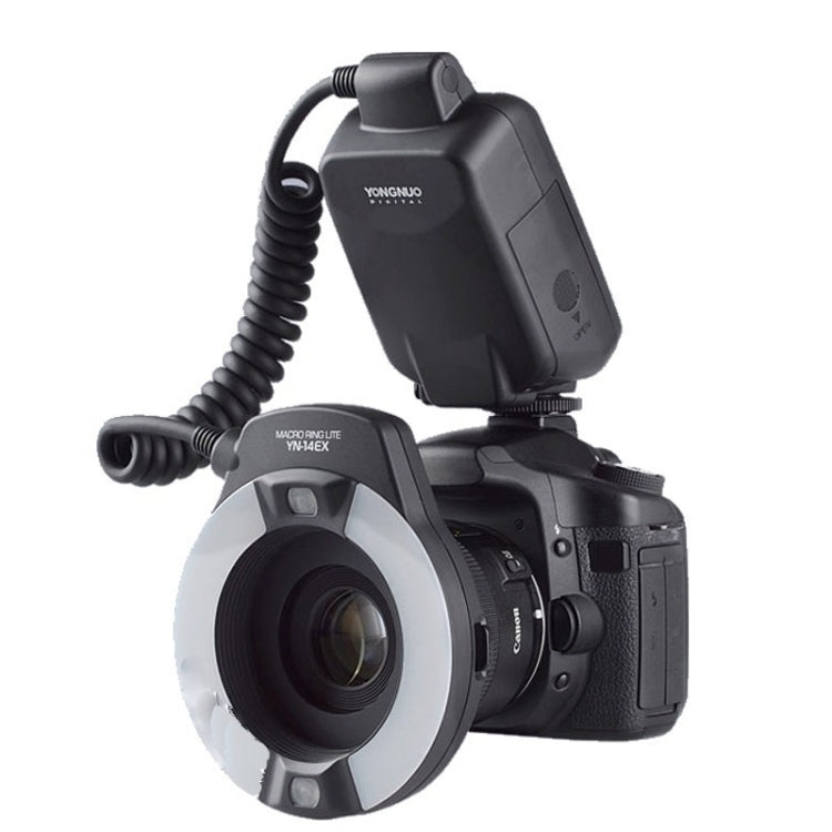 YONGNUO YN-14EX TTL Macro Anillo Flash Speedlite para Canon EOS DLSR 5D Mark, YN-14EX
