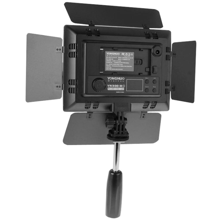 Luz de vídeo de cámara LED YONGNUO YN300 III para Canon Nikon Olympus, YN300 III