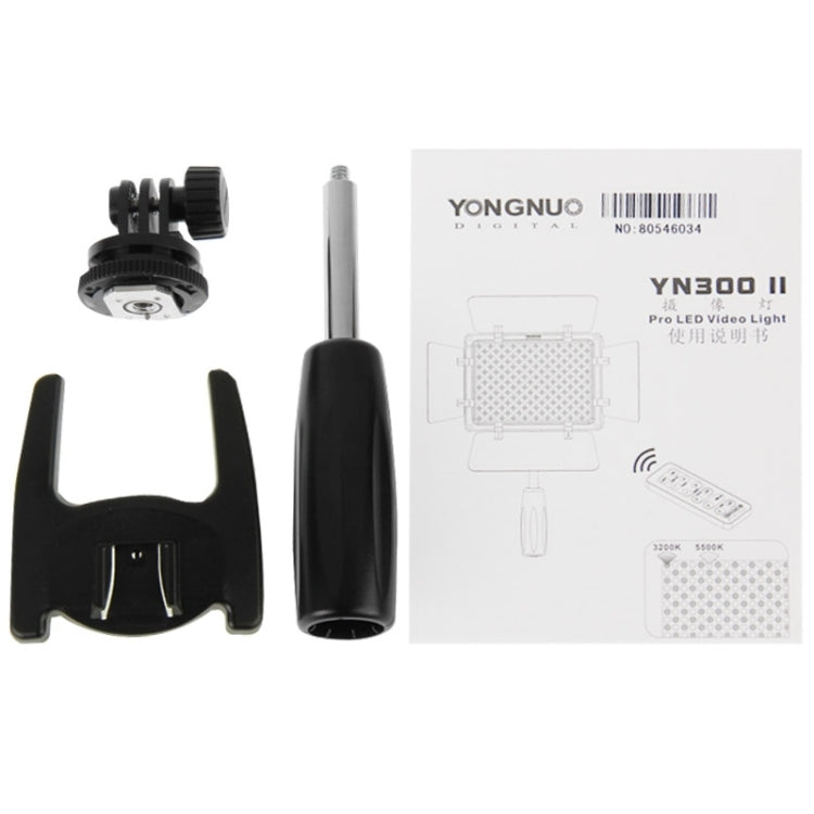 YONGNUO YN300 II LED Cámara de vídeo Luz Color Temperatura Atenuación ajustable, YN300 II