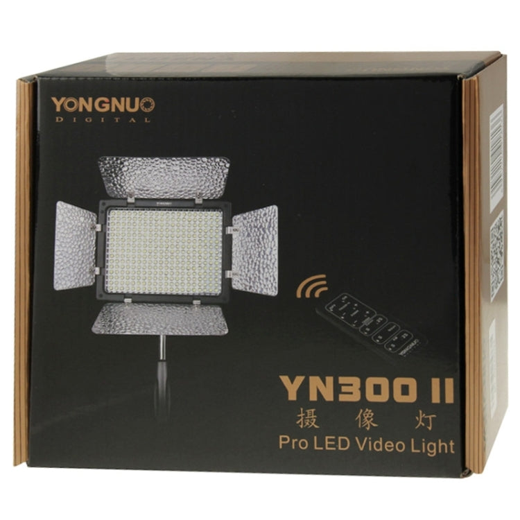 YONGNUO YN300 II LED Cámara de vídeo Luz Color Temperatura Atenuación ajustable, YN300 II