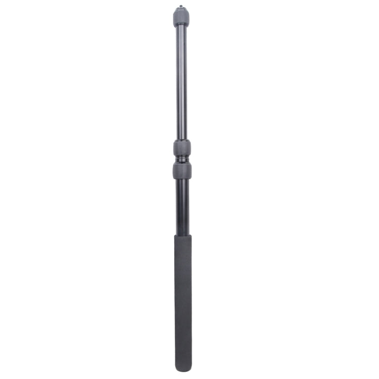 Soporte de poste de brazo portátil de aleación de aluminio para cámara SLR / micrófono con luz LED, longitud máxima: 173 cm