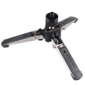 Base universal de soporte monopié de tres pies para videocámara, Black Stand Base
