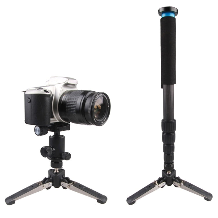 Base universal de soporte monopié de tres pies para videocámara, Black Stand Base