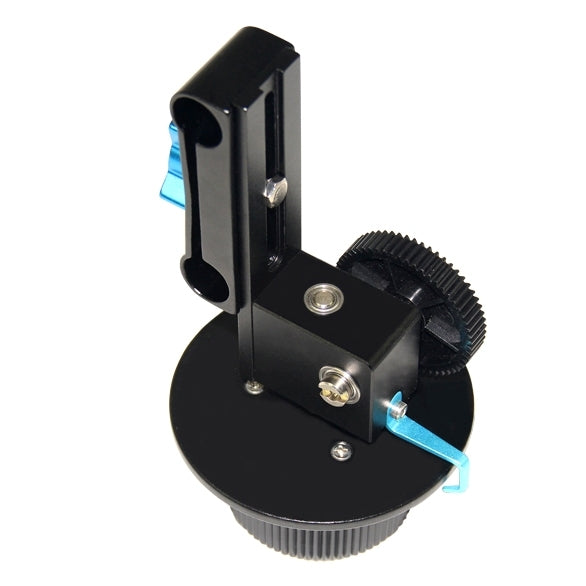 YELANGU YLG0103A F1 Versión mejorada Follow Focus con cinturón de anillo de engranaje ajustable para Canon/Nikon/cámaras de vídeo/cámaras DSLR, YLG0103A