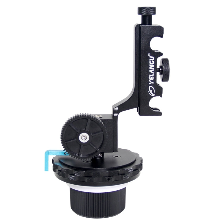 YELANGU YLG0103D F4 límite de enfoque de seguimiento con correa de anillo de engranaje ajustable para Canon/Nikon/cámaras de vídeo/cámaras DSLR, YLG0103D