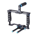 YELANGU YLG0107E-A Conjunto superior estabilizador de mango de jaula protectora para cámara DSLR