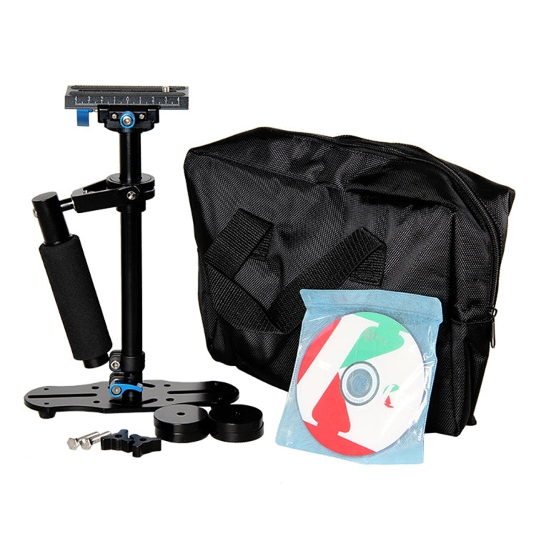 Estabilizador de mano de aleación de aluminio YELANGU S40L de 40 cm para cámara DSLR DV
