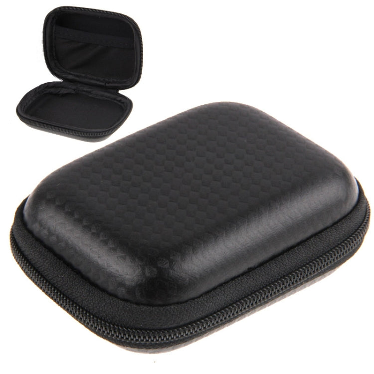 Estuche portátil impermeable de fibra de carbono para GoPro HERO11 Black/HERO10 Black / HERO9 Black / HERO8 Black / HERO7 /6/5/5 Session /4 Session /4/3+ /3/2/1, DJI Osmo Action y otras cámaras deportivas.Tamaño: 8 cm x 6 cm x 2,5 cm, Size: 9cm x 7cm