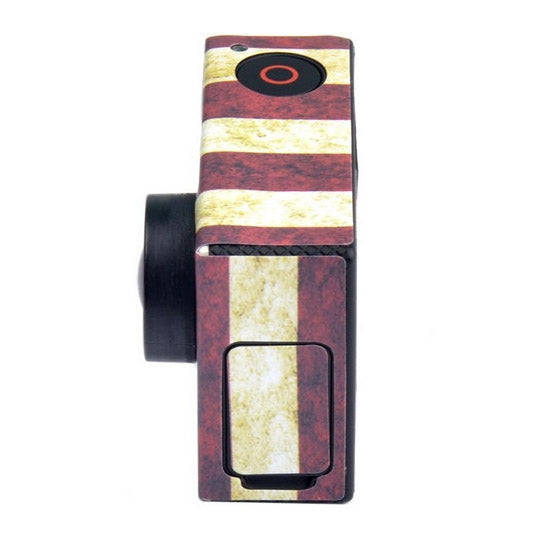 Adhesivo de funda para GoPro HERO3+ /3, US Flag, AU Flag, UK Flag, Brazil Flag