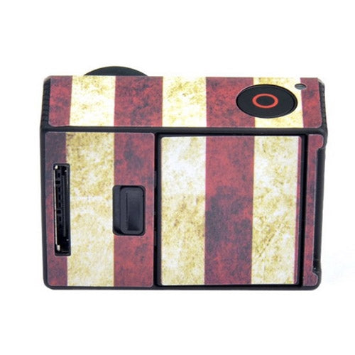 Adhesivo de funda para GoPro HERO3+ /3, US Flag, AU Flag, UK Flag, Brazil Flag